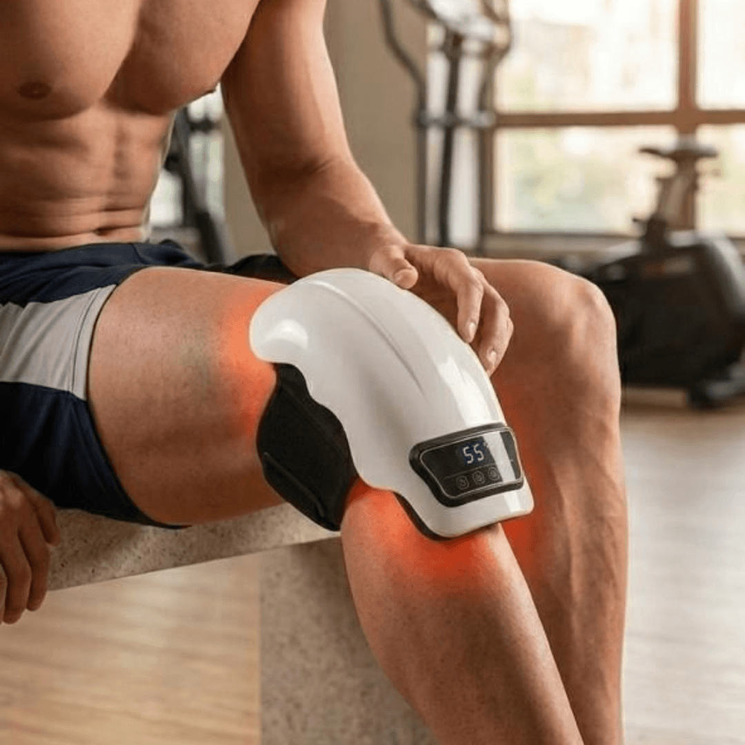 Masajeador Pro-Joint 360°: Alivio Inteligente para Rodillas, Hombros y Codos ✔