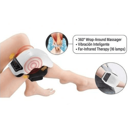 Masajeador Pro-Joint 360°: Alivio Inteligente para Rodillas, Hombros y Codos ✔